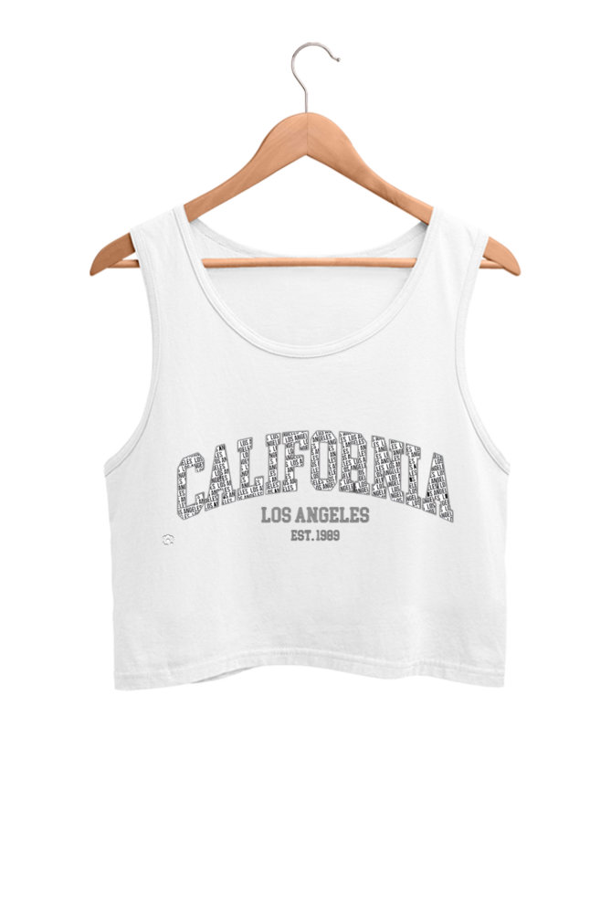 California Tank Crop Top