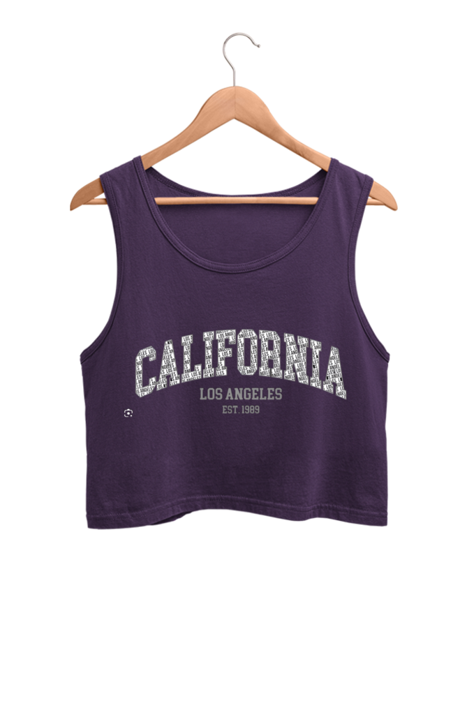 California Tank Crop Top