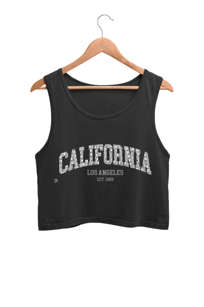 California Tank Crop Top