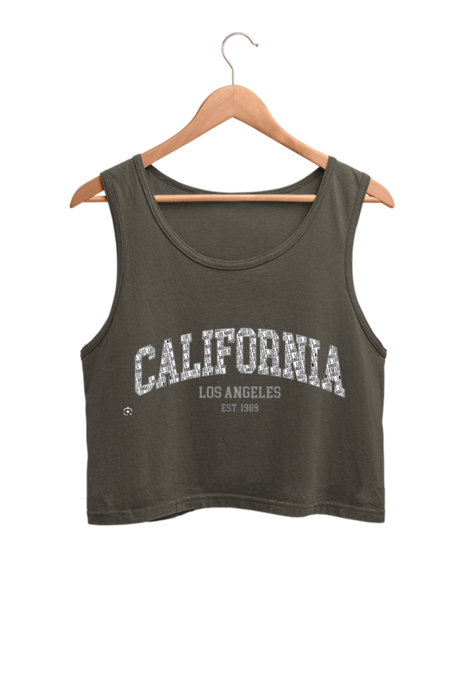 California Tank Crop Top