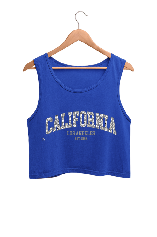 California Tank Crop Top